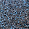 Резиновые ковры сине-черные 80%